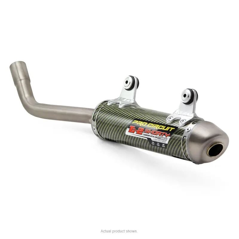 Pro Circuit Ti-2 Shorty Carbon Kevlar/Titanium Silencer For KTM XC-W 250 2017-2018